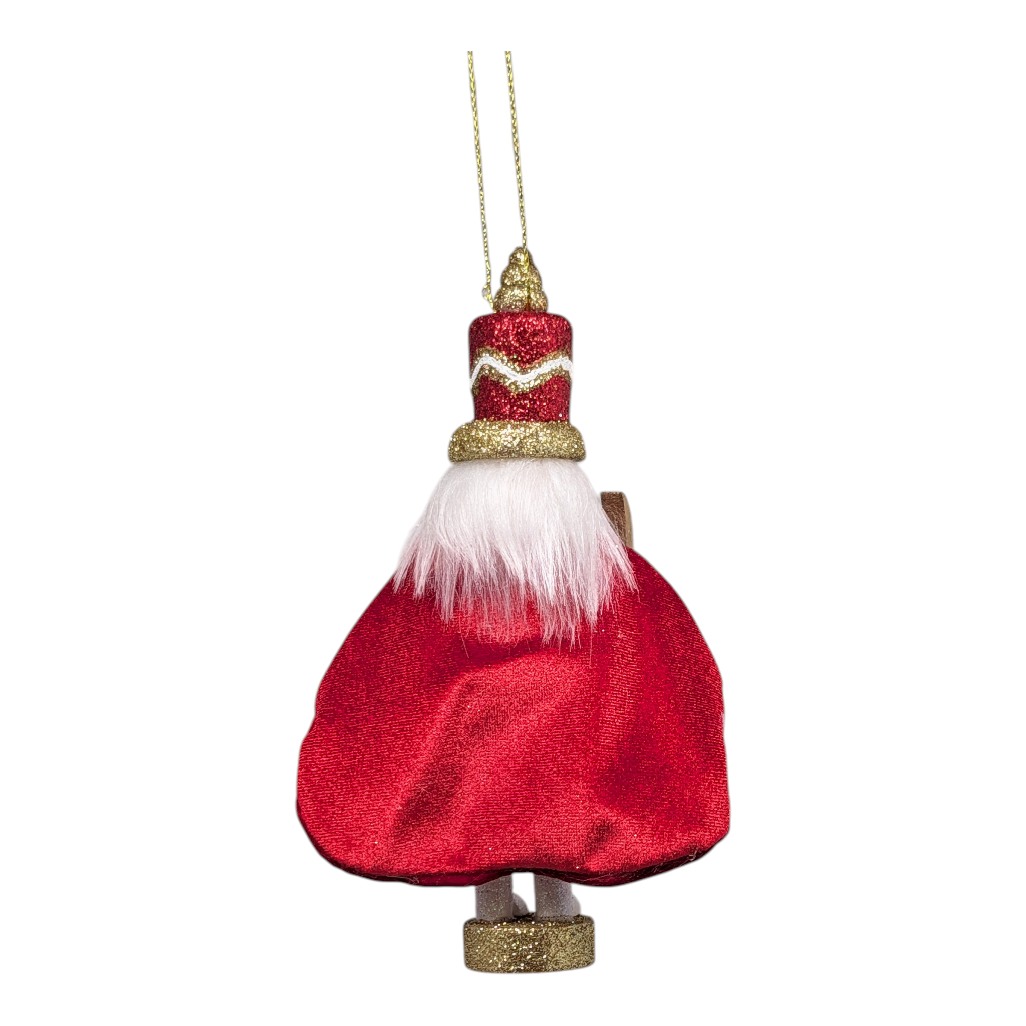 Hollywood 6 inch Wooden Nutcracker - Red Caped