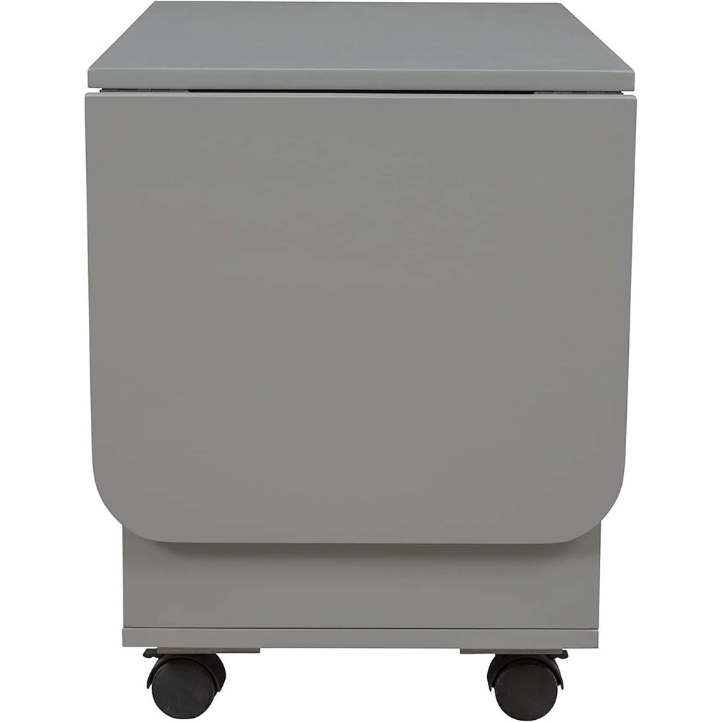 Nightstand with USB Port and Foldable Tabletop
