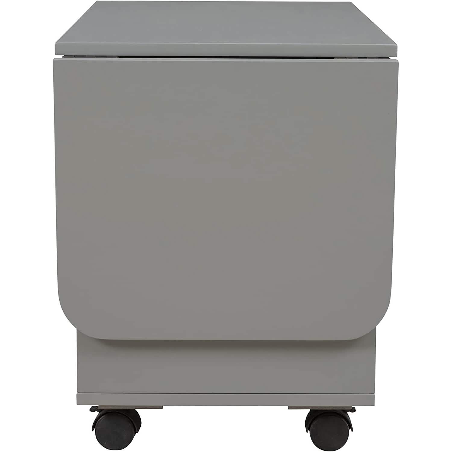 Nightstand with USB Port and Foldable Tabletop