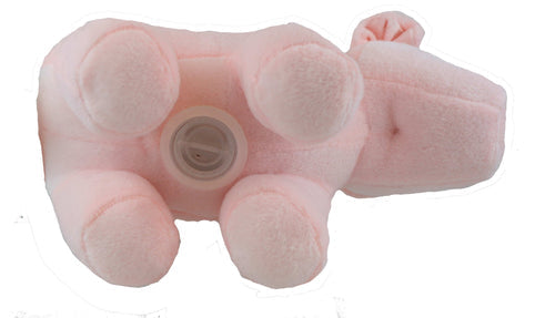 Plush Coin Bank - Pink Pig