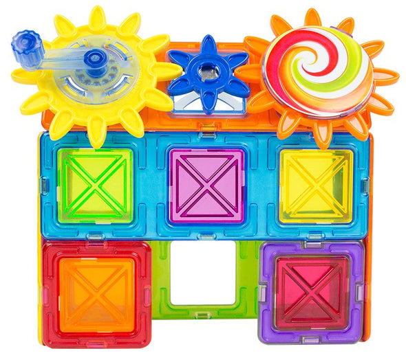 Magformers Magnets In Motion 37 Piece Gear Set