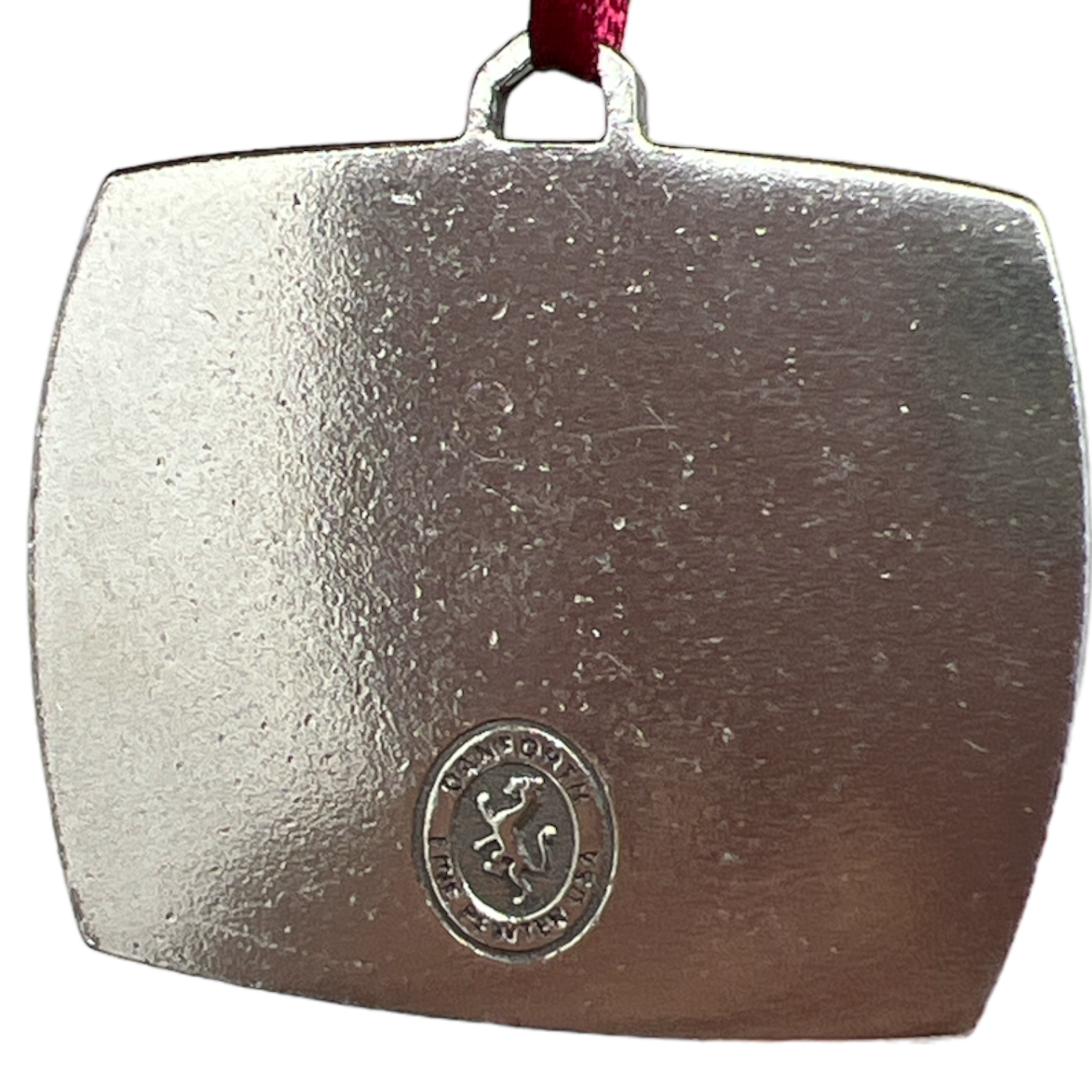 Covered Bridge Metal Ornament