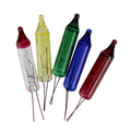 GE Incandescent String Light Bulbs 5 pack - Multicolor