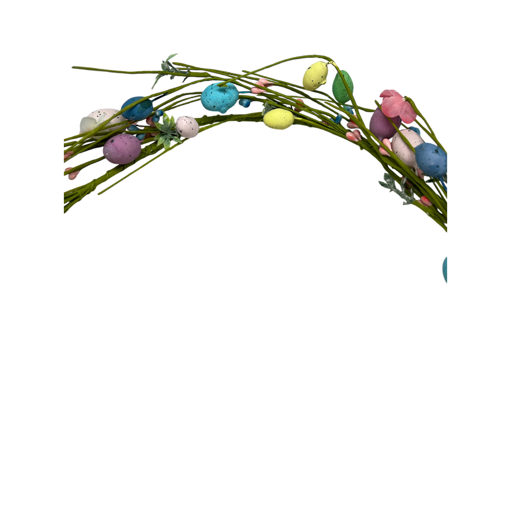 Pastel Easter Egg Garland - 4 Feet long