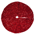 Sequin Mini Treeskirt - 20 Inch - Red