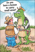 Birthday Card - Small Arms