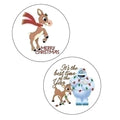 Slides for Roman Projector - Rudolph and Bumble