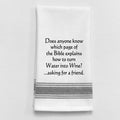 Dish Towel - Water Into Wine