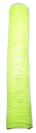 Metalic Lime Mesh Decorating Scarf