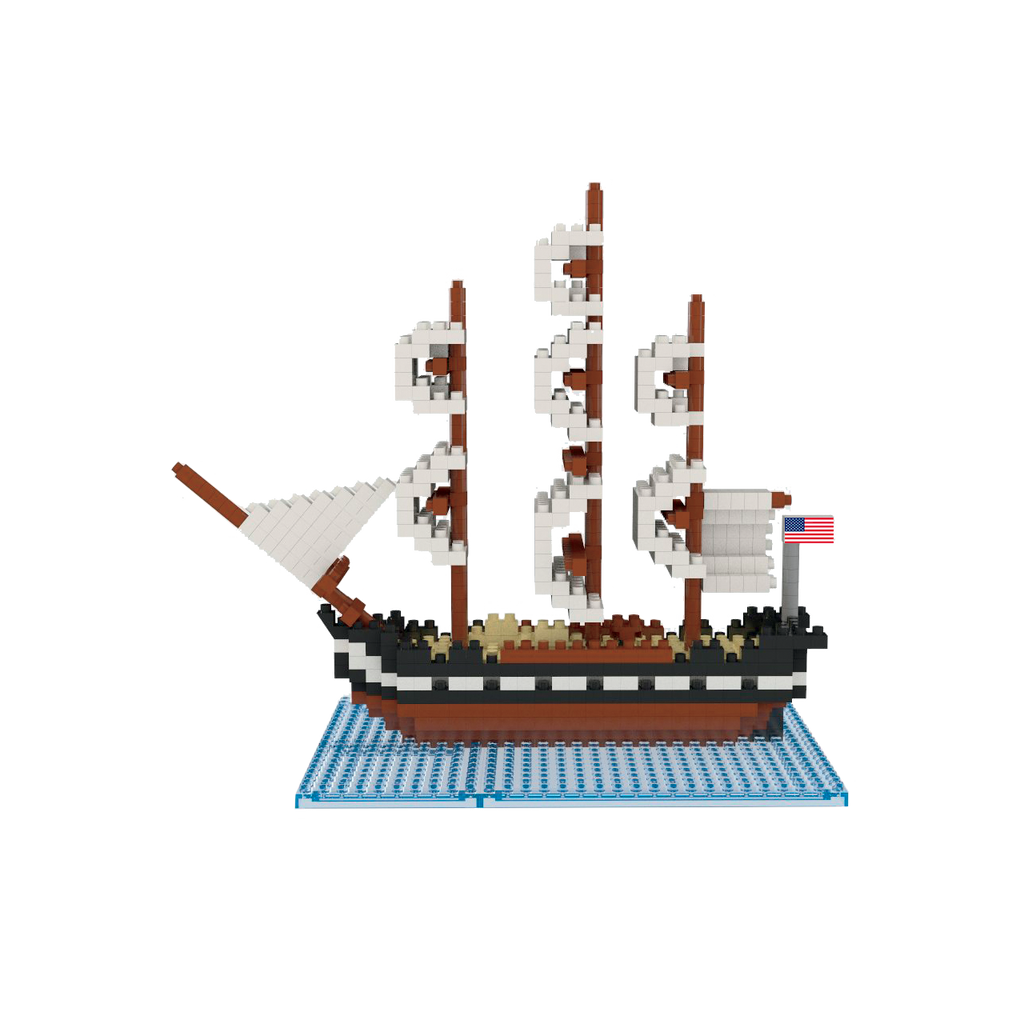 USS Constitution Mini Building Blocks