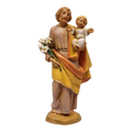 St Joseph with Child Nativity Figurine - 5 Inch Scale