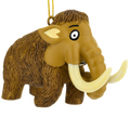 Woolly Mammoth Dinosaur Christmas Ornament