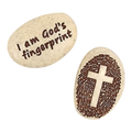 Pocket Fingerprint Faith Token - I am God's Fingerprint