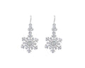 Crystal Snowflakes - Earrings