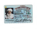 Santa Claus' Driver's License