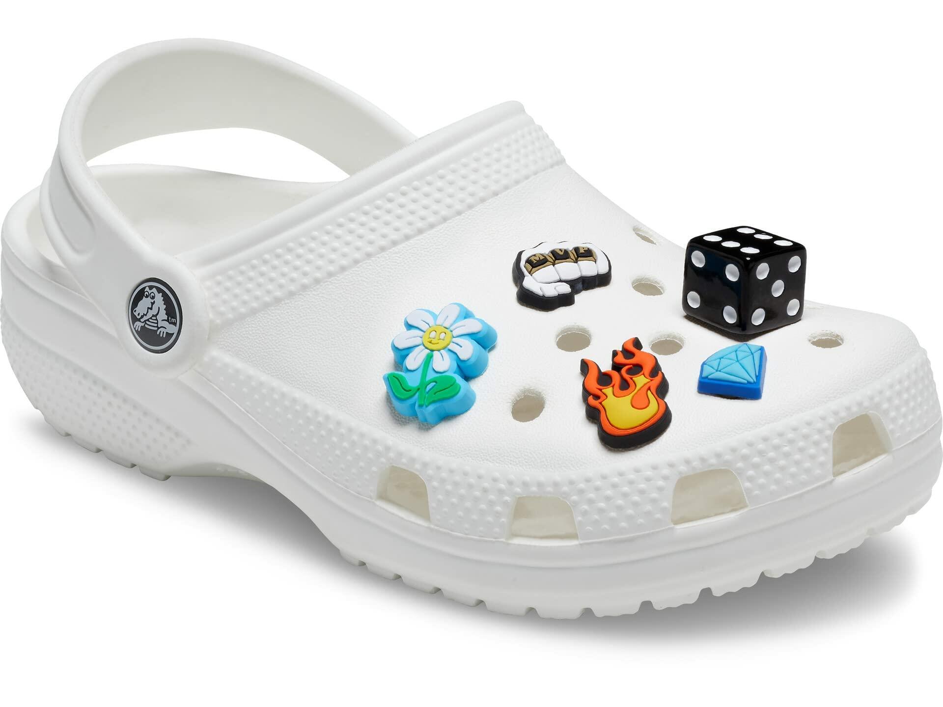 [Like New] Crocs 5-Pack Trendy Shoe Charms | Jibbitz, MVP Kid, One Size