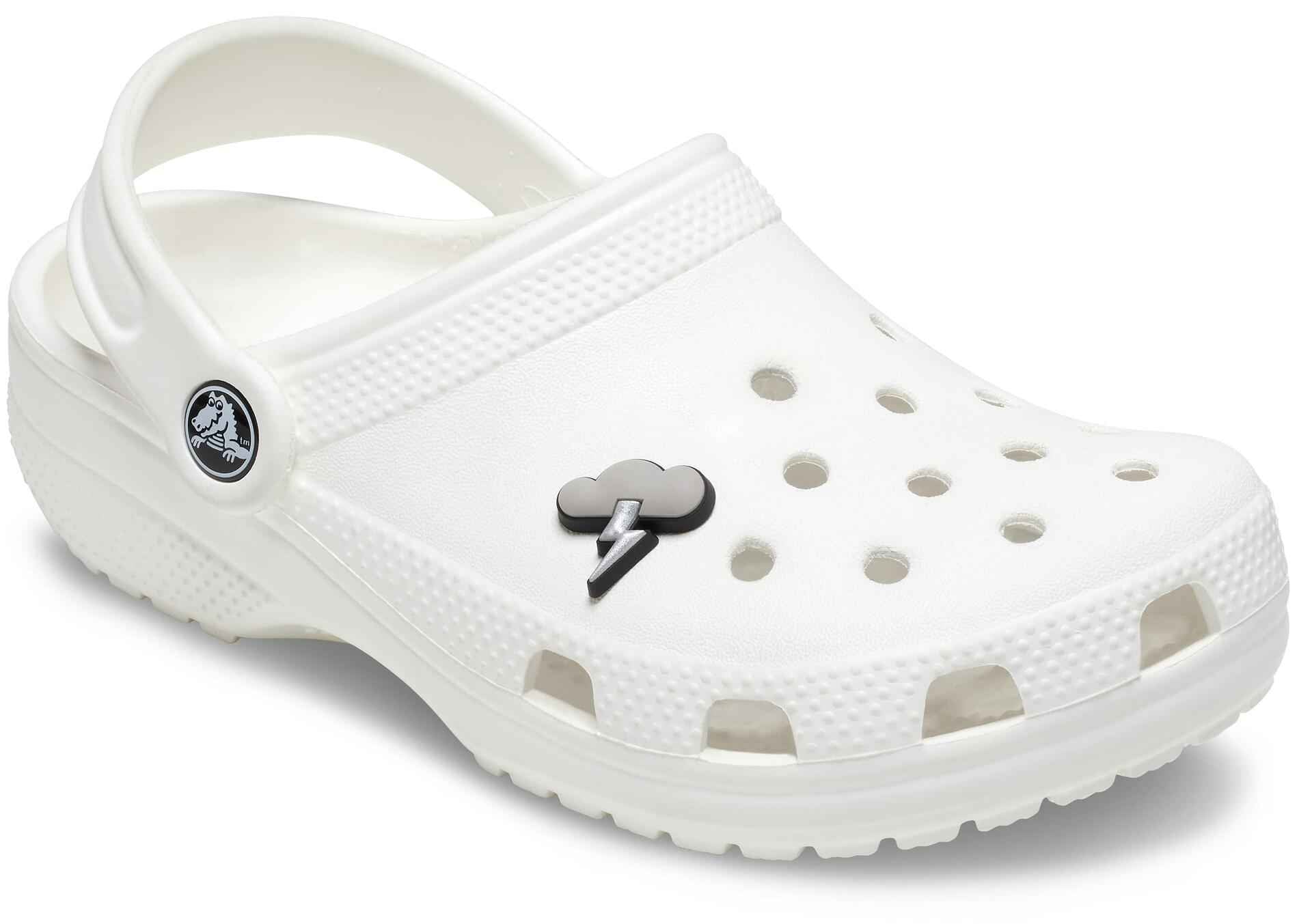 Crocs Jibbitz Lightning Bolt Charm Nature Outdoor Shoe Singles Size One Size