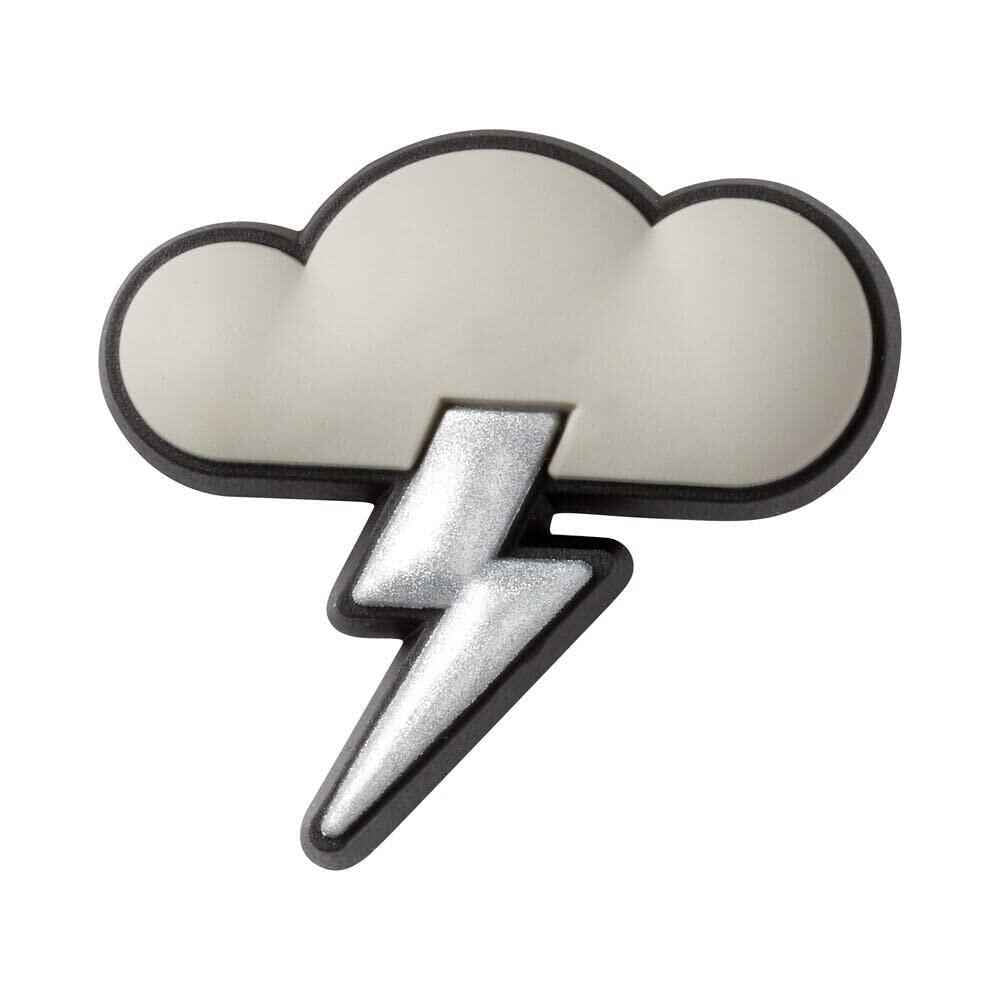 Crocs Jibbitz Lightning Bolt Charm Nature Outdoor Shoe Singles Size One Size