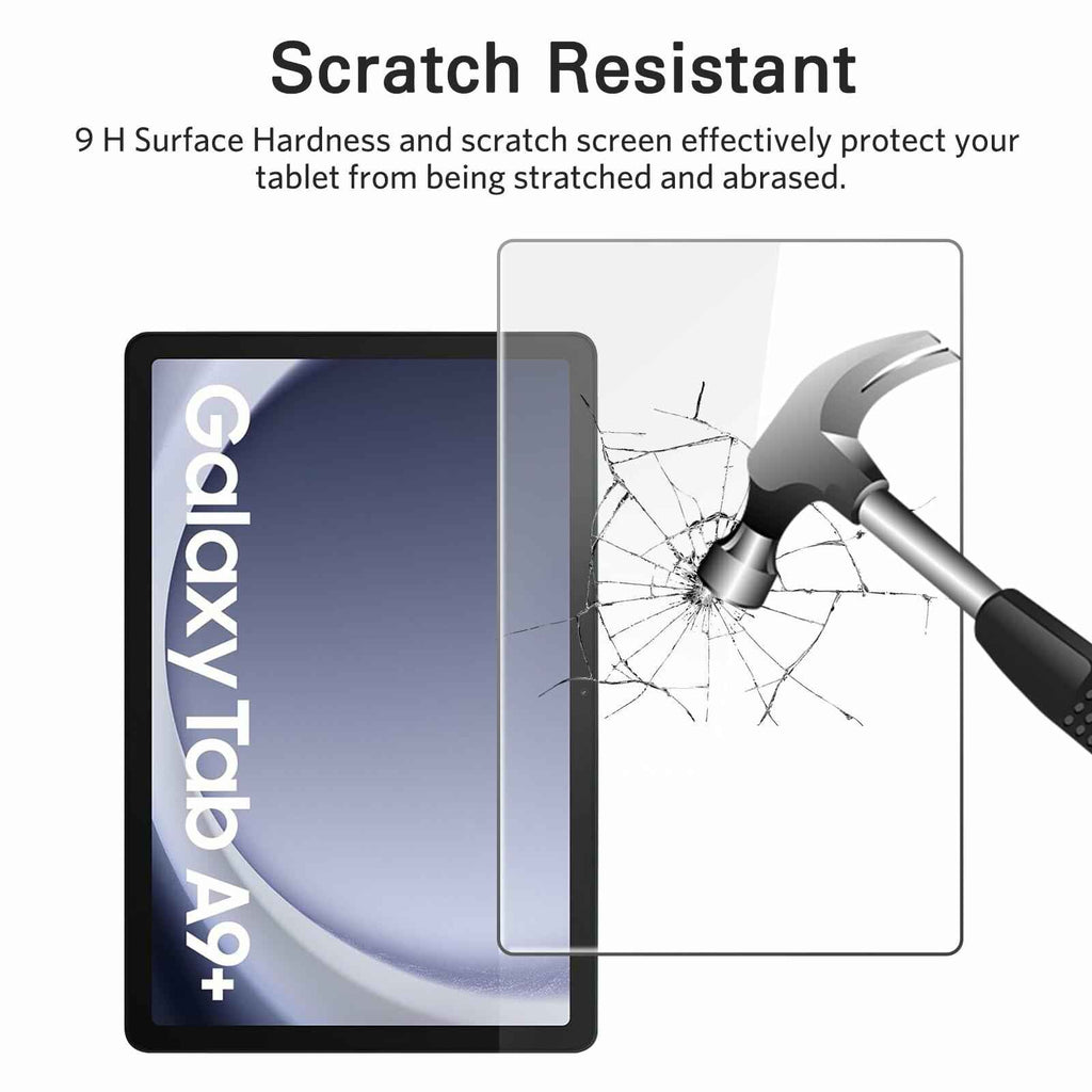 CoBak 2 Pack Screen Protector for Samsung Galaxy Tab A9 Plus 10.9 Inch 2023,