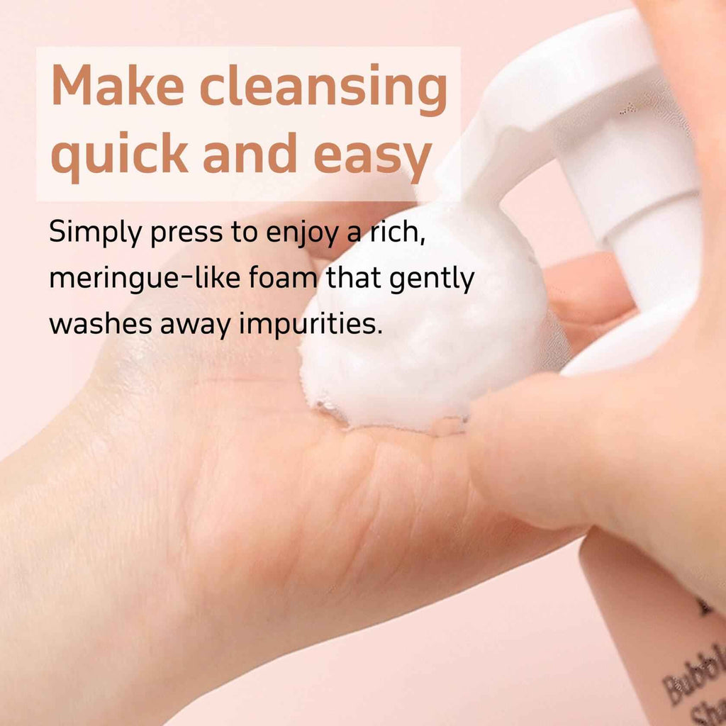 Dr.Bio Bubble Cream Foam Shampoo & Body Wash 15.87oz All-in-One Cleanser