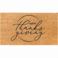 THEODORE MAGNUS 1 Count Fall Coir Non-Slip Outdoor Door Mat Welcome