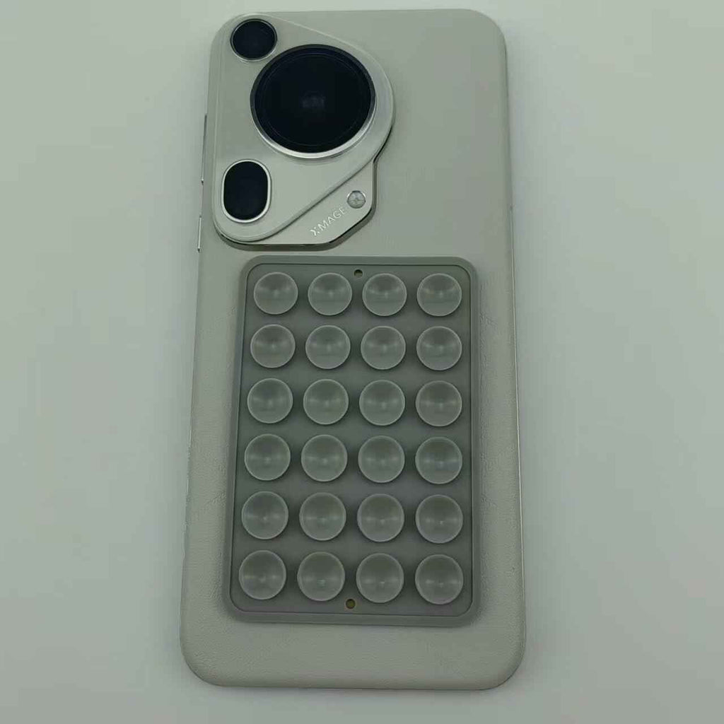 YIGO MASTER Silicone Suction Cups Gray Adhesive Durable Phone Case Holders