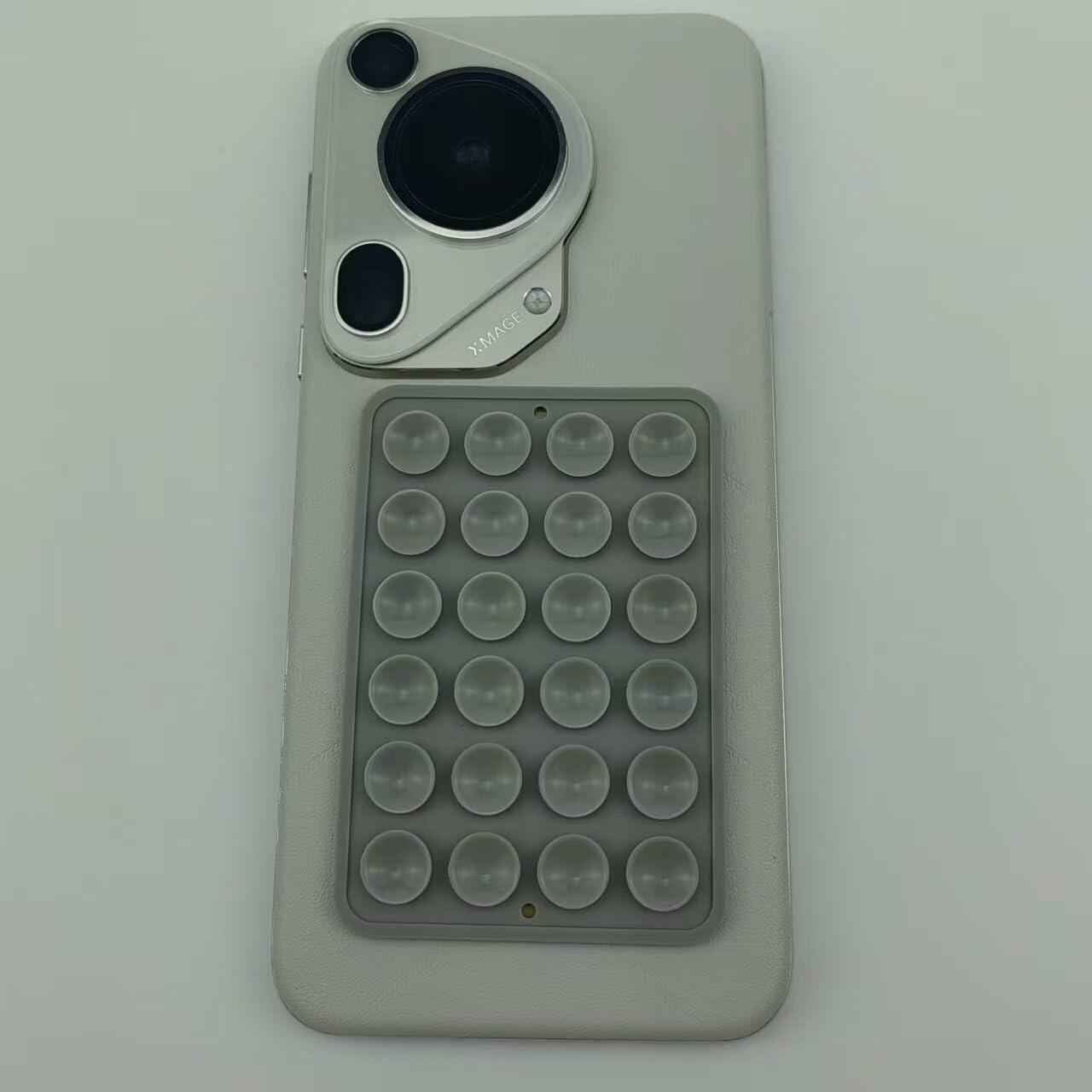 YIGO MASTER Silicone Suction Cups Gray Adhesive Durable Phone Case Holders