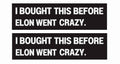 Generic Kamala Harris 2024 President Campaign Car Stickers 10 Pack Blue