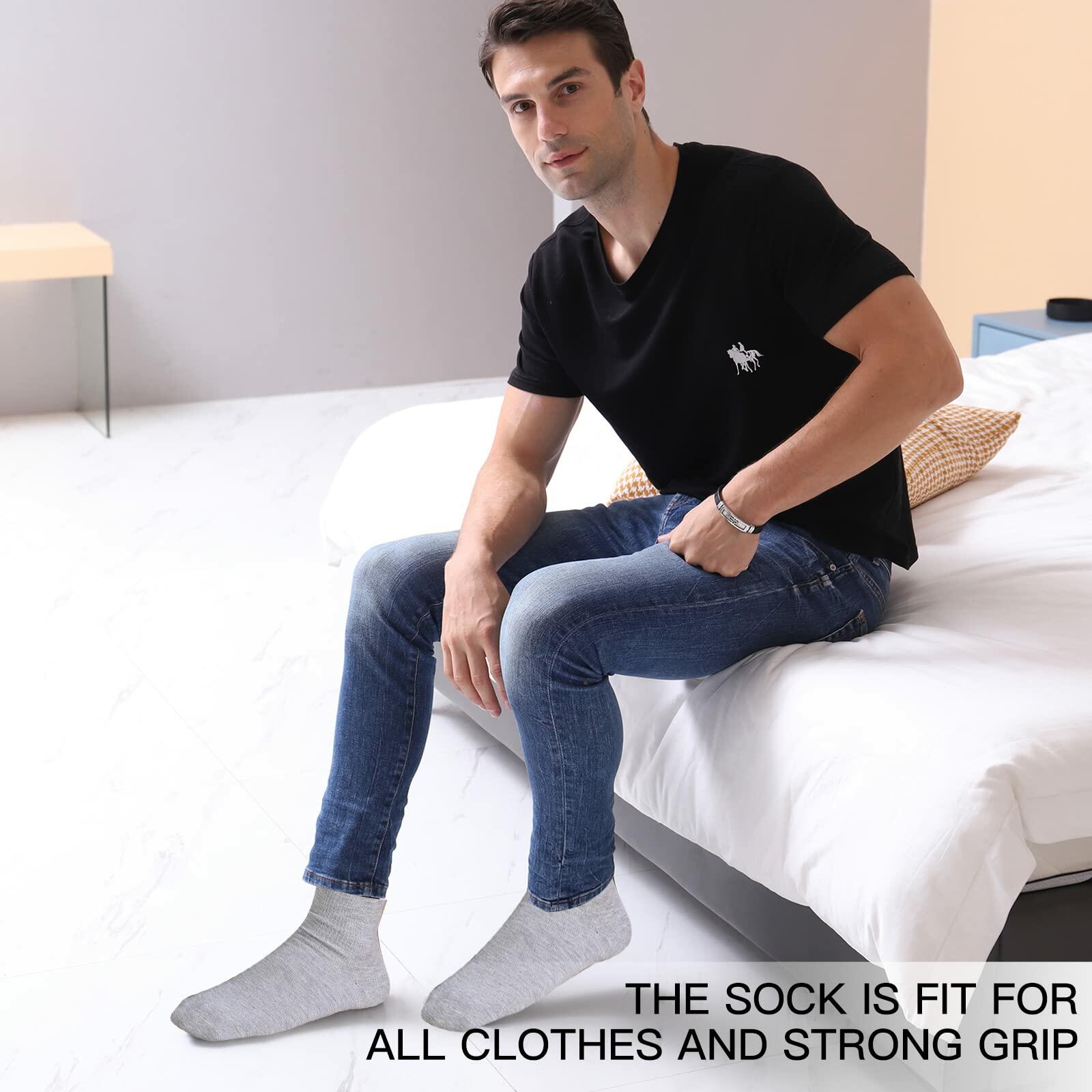 ZXGXLAW Funny 'I'm Not Sleeping' Socks for Dad Men Grandpa – Single Pair