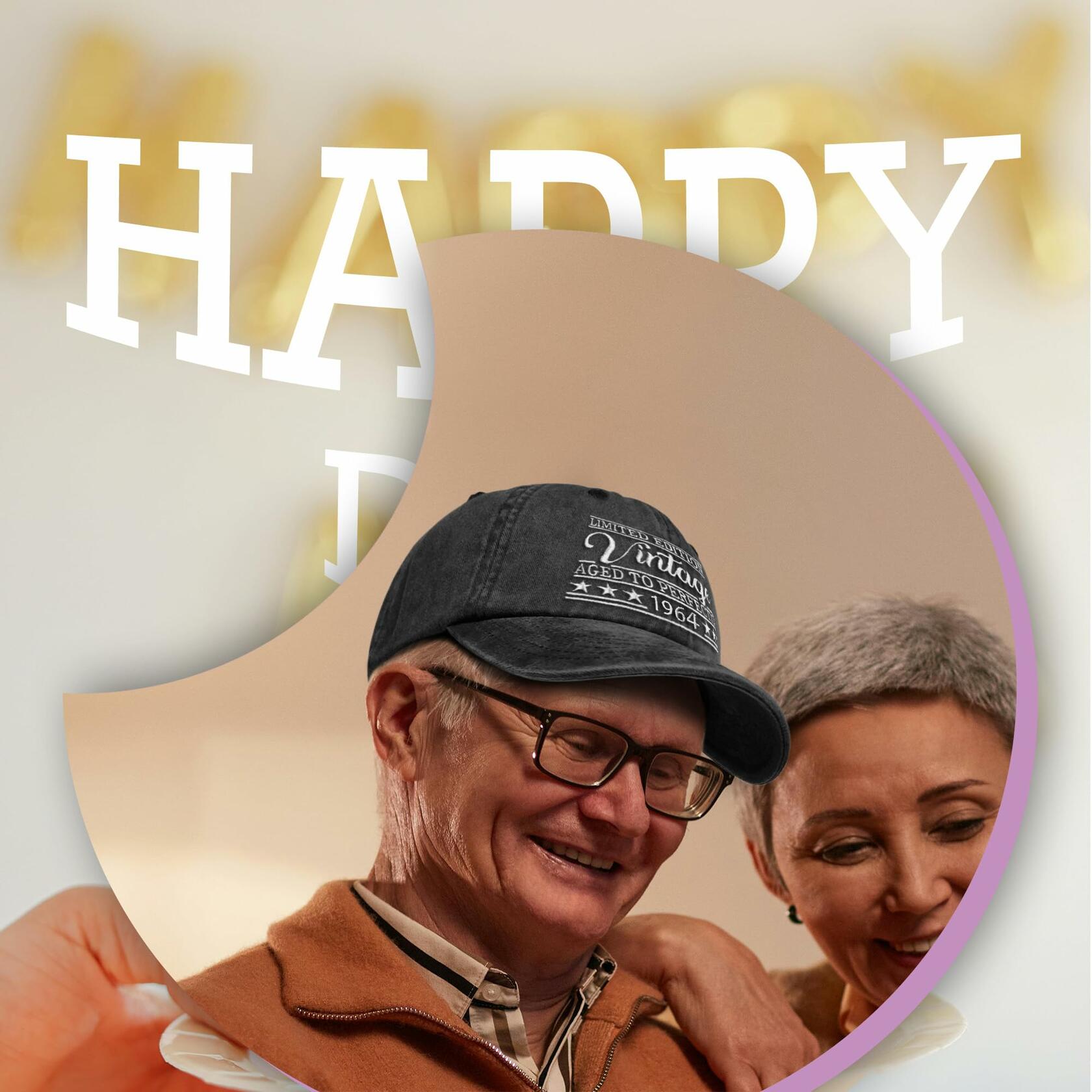 Rybicag 91st Birthday Vintage Hat 1934 for Men Women 91 Year Old Gift