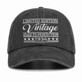 Rybicag 91st Birthday Vintage Hat 1934 for Men Women 91 Year Old Gift