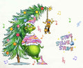 Yovkky Xmas Tree Wall Decals 2025 New Year Holiday Bedroom Home Decor