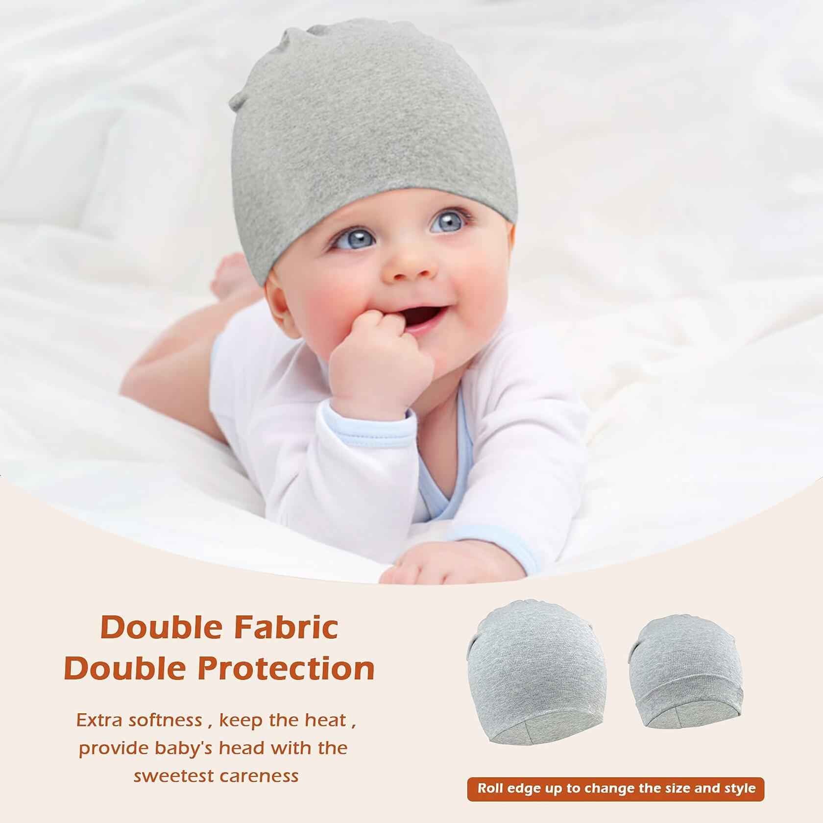 Zando Baby Pink Beanie Hat Soft Knit Winter Cap Size 12-18 Months