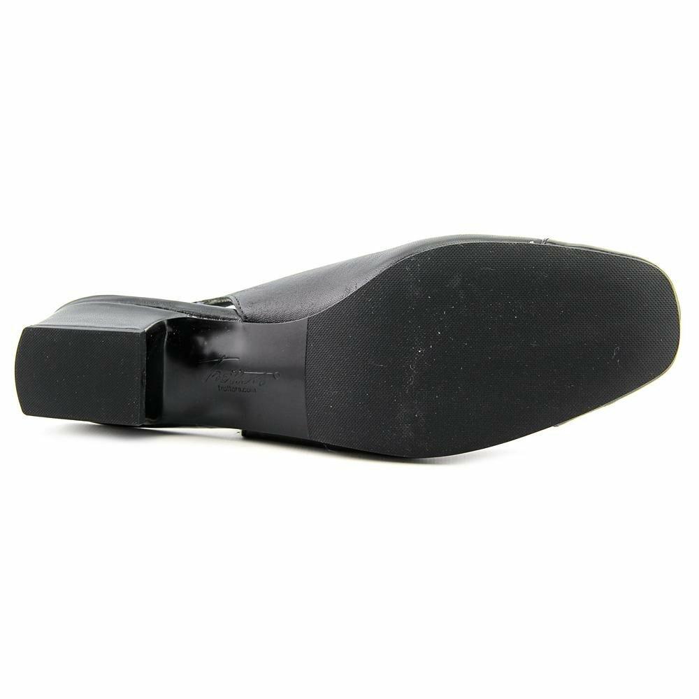 [Like New] Trotters Womens Dea Black Extra Narrow Slingback Heels Size 7