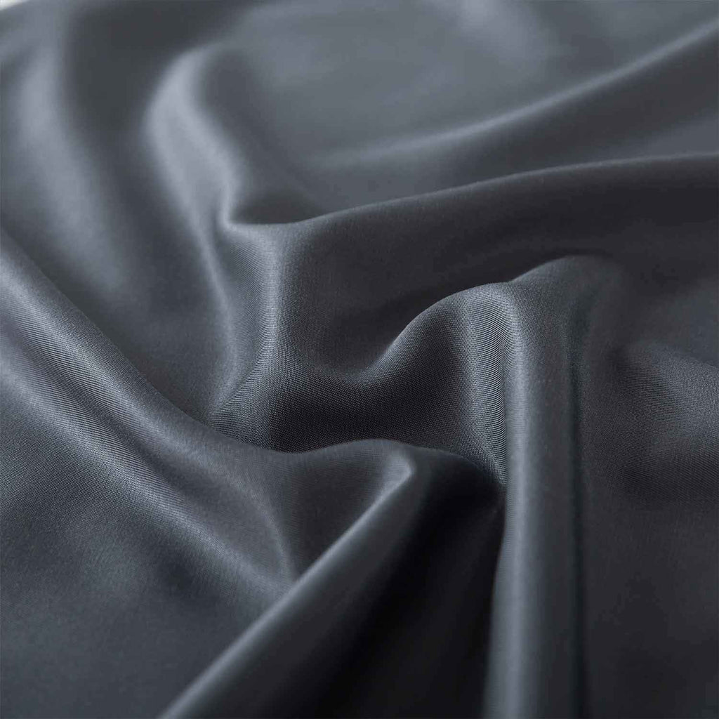 Moccabebe 2 Pc King Size Pillowcases 20x36 Grey Cooling Bamboo Rayon Soft