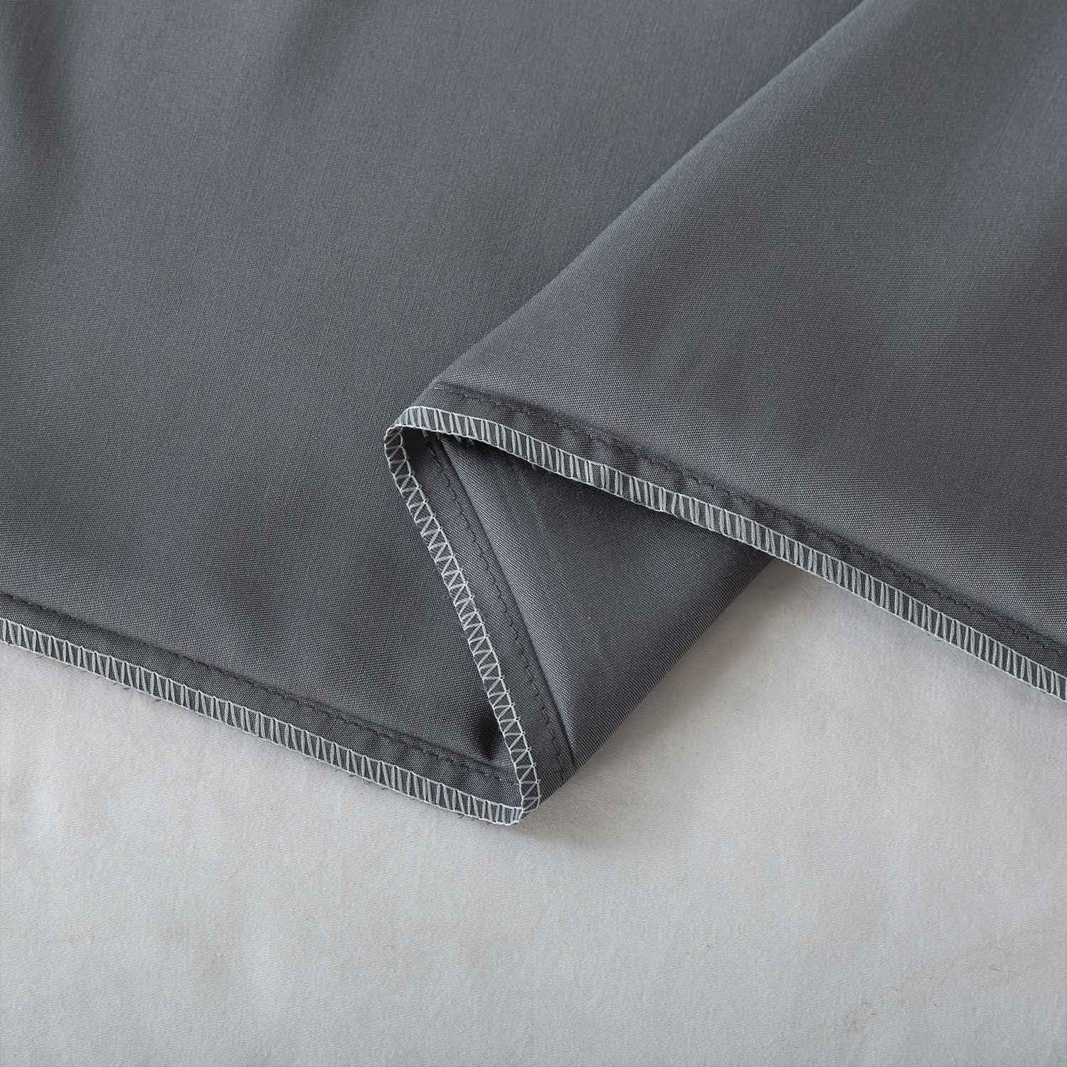 Moccabebe 2 Pc King Size Pillowcases 20x36 Grey Cooling Bamboo Rayon Soft