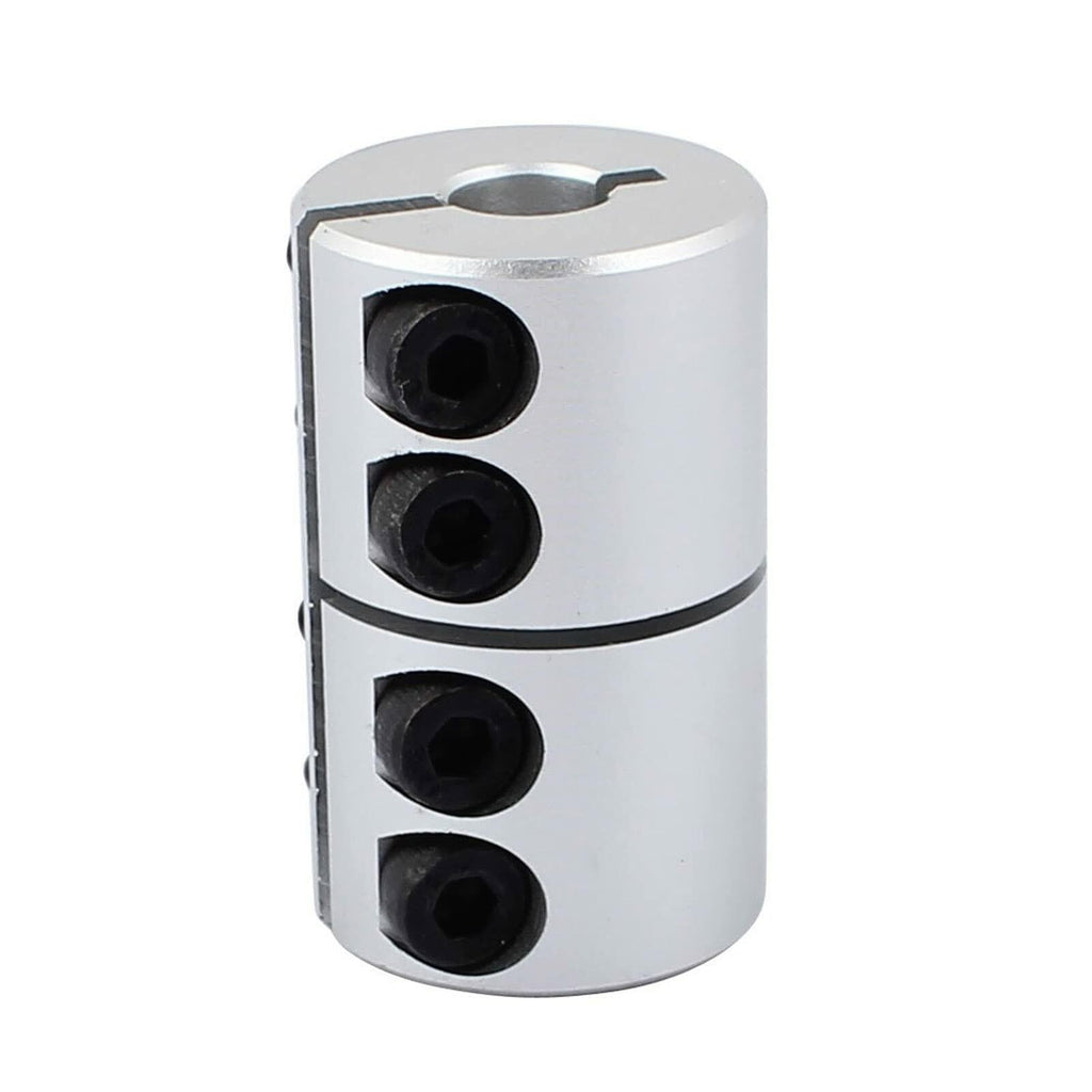 TA-VIGOR 8mm to 8mm Shaft Coupling D25xL40mm Aluminum Alloy Rigid Coupler