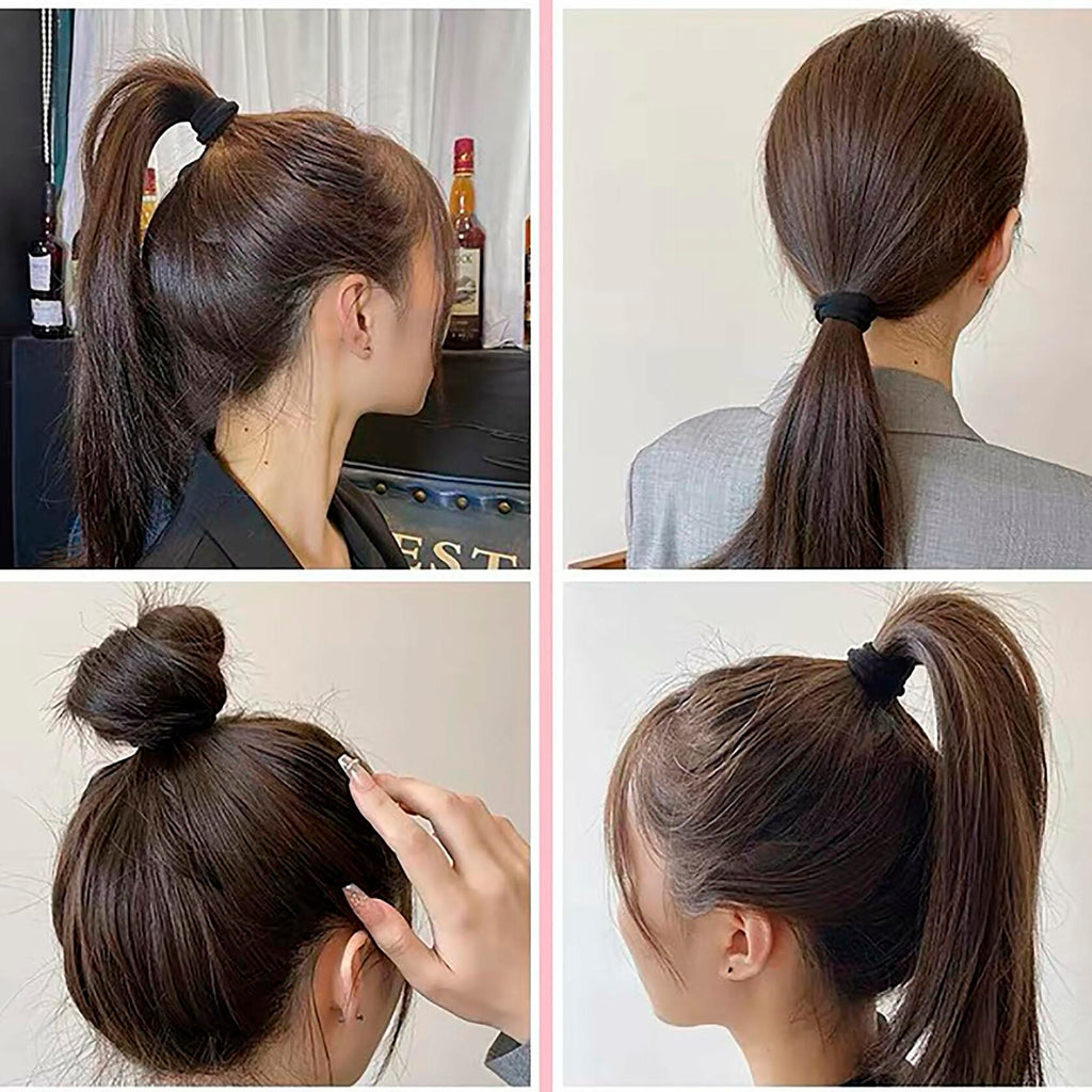 XXFBJNMD 20 Pcs Seamless Rubber Bands High Elasticity Soft Hair Bands HS