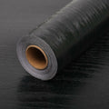 LOVADA Peel and Stick Black Wood Wallpaper 17.5x100 Inch Self Adhesive