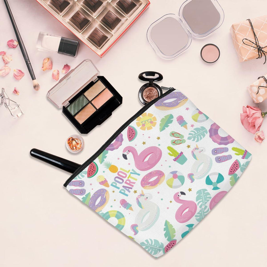 EIXU Flamingo Makeup Bag Cute Pink Summer Vacation Party Favors Gifts