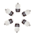 DanLingJewelry 20pcs Resin Coffee Cup Pendants with Loop for DIY Crafts