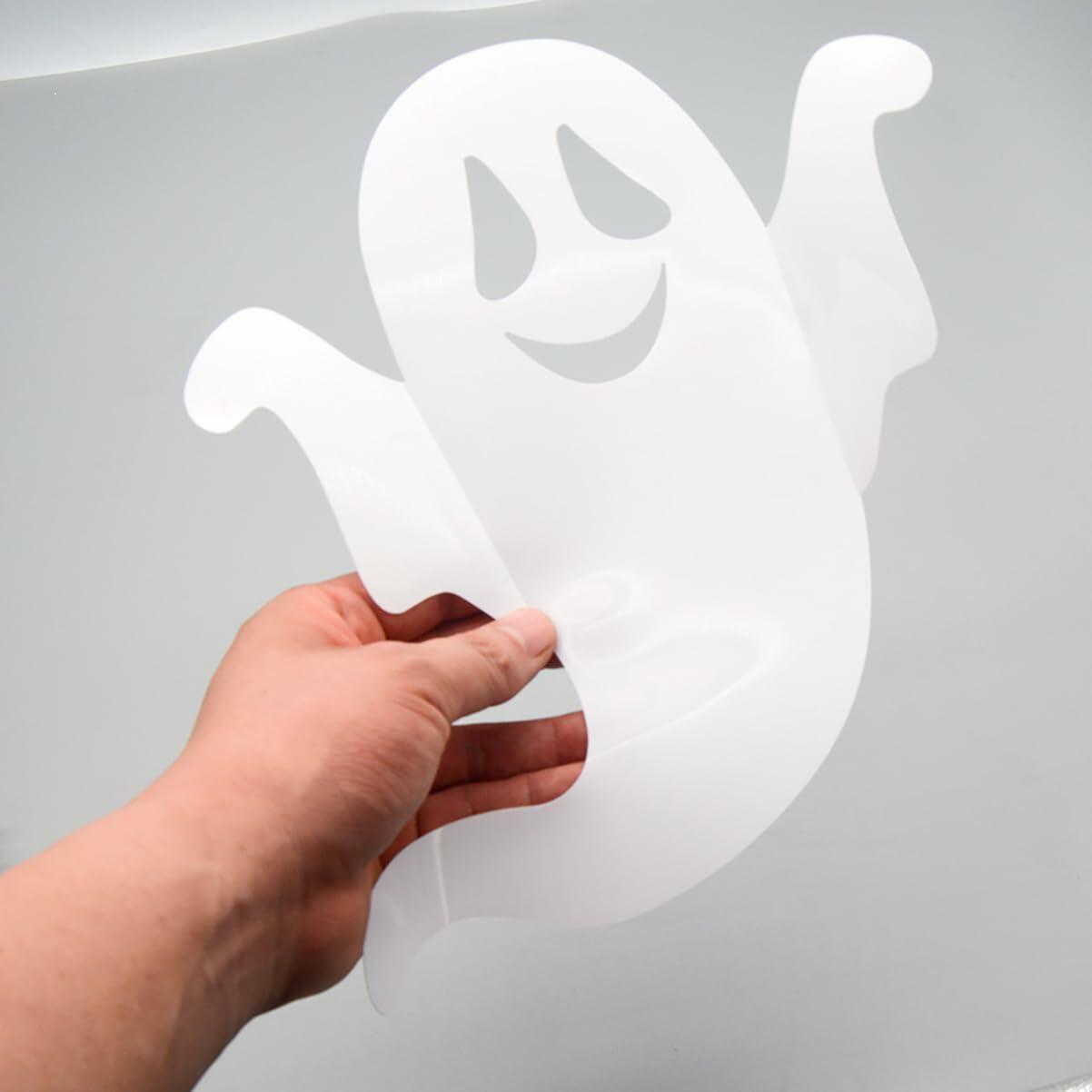 Halloween Decorations 3D Ghost Wall Sticker Decal Home Room Window Decor
