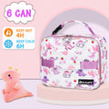 HotAdsFW Dinosaur Kids Lunch Box Small School Bag White Dinosour