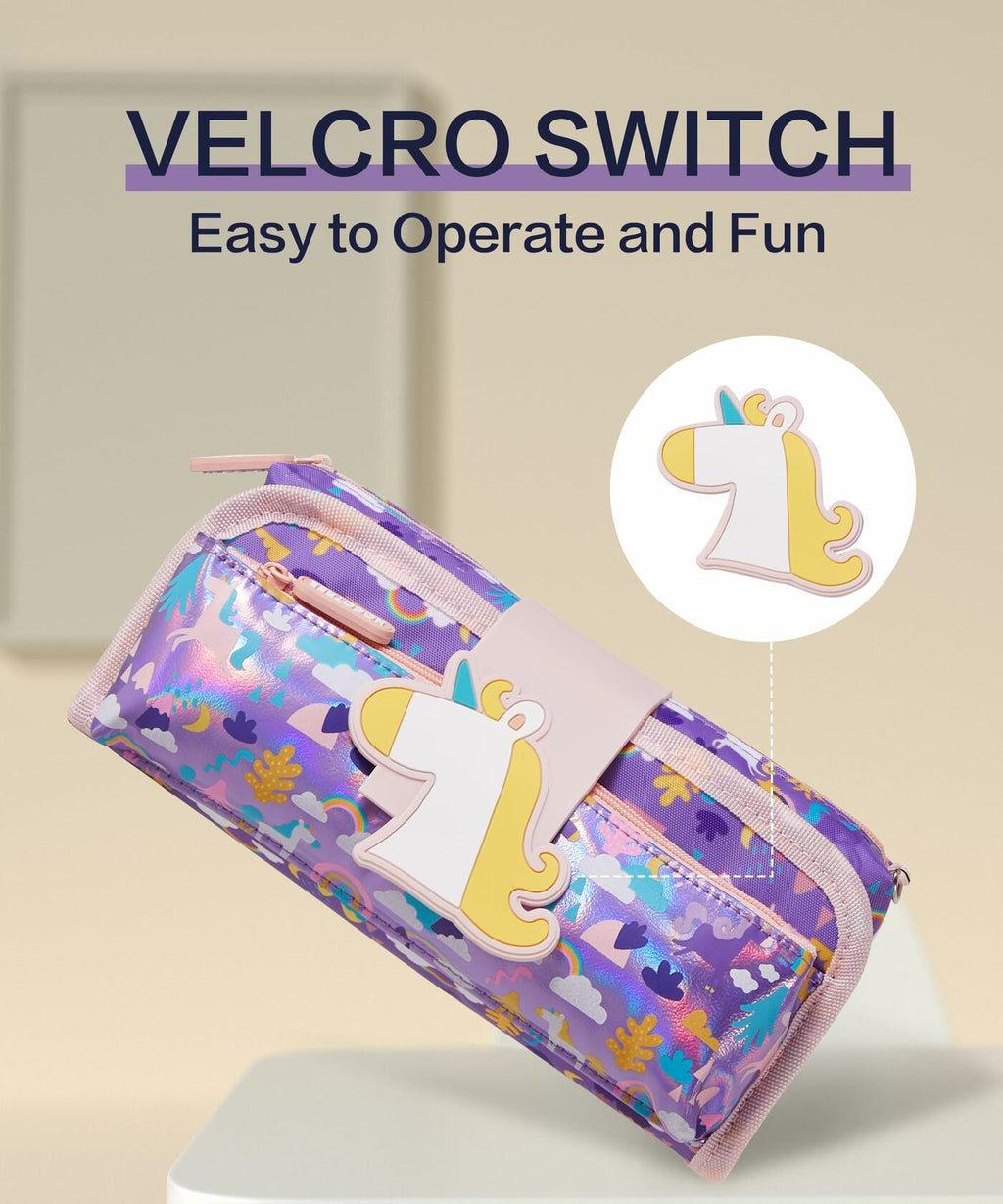 NPNGMYR Large Capacity Pencil Case Multi-Slot Organizer Bag for Girls Teens