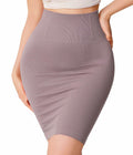 BRABIC Purple Brown High Waisted Knee Length Bodycon Skirt Size Medium