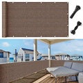 Demoul Privacy Fence Screen Balcony Deck Patio Shade Cover 3.28x16.4ft