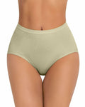 USEASY Mid Waist Tummy Control Seamless Shapewear Women Mint Size S