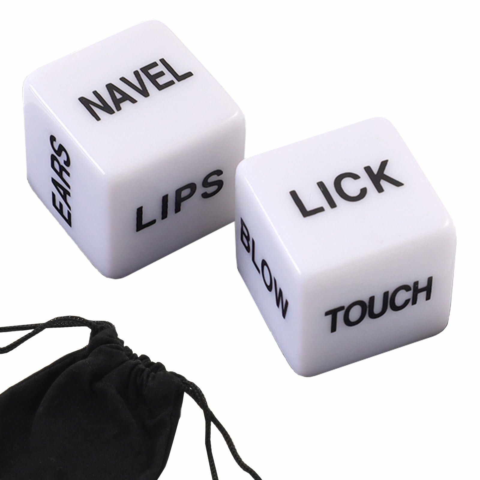 Romantic Naughty Dice Set Couples Game 36 Ways to Play White Anniversary Gift