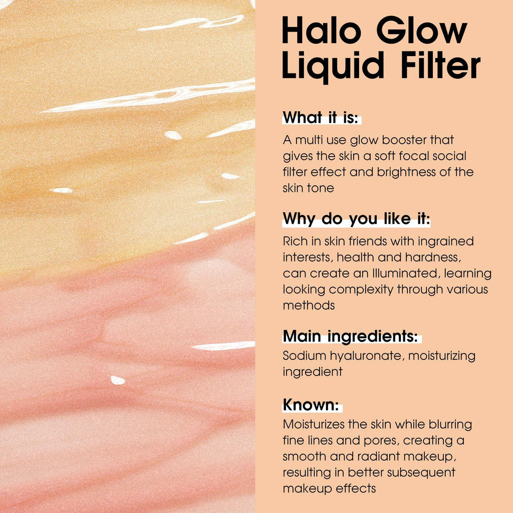 UCANBE Halo Glow Liquid Filter Face Complexion Booster 0.91oz Medium Tan