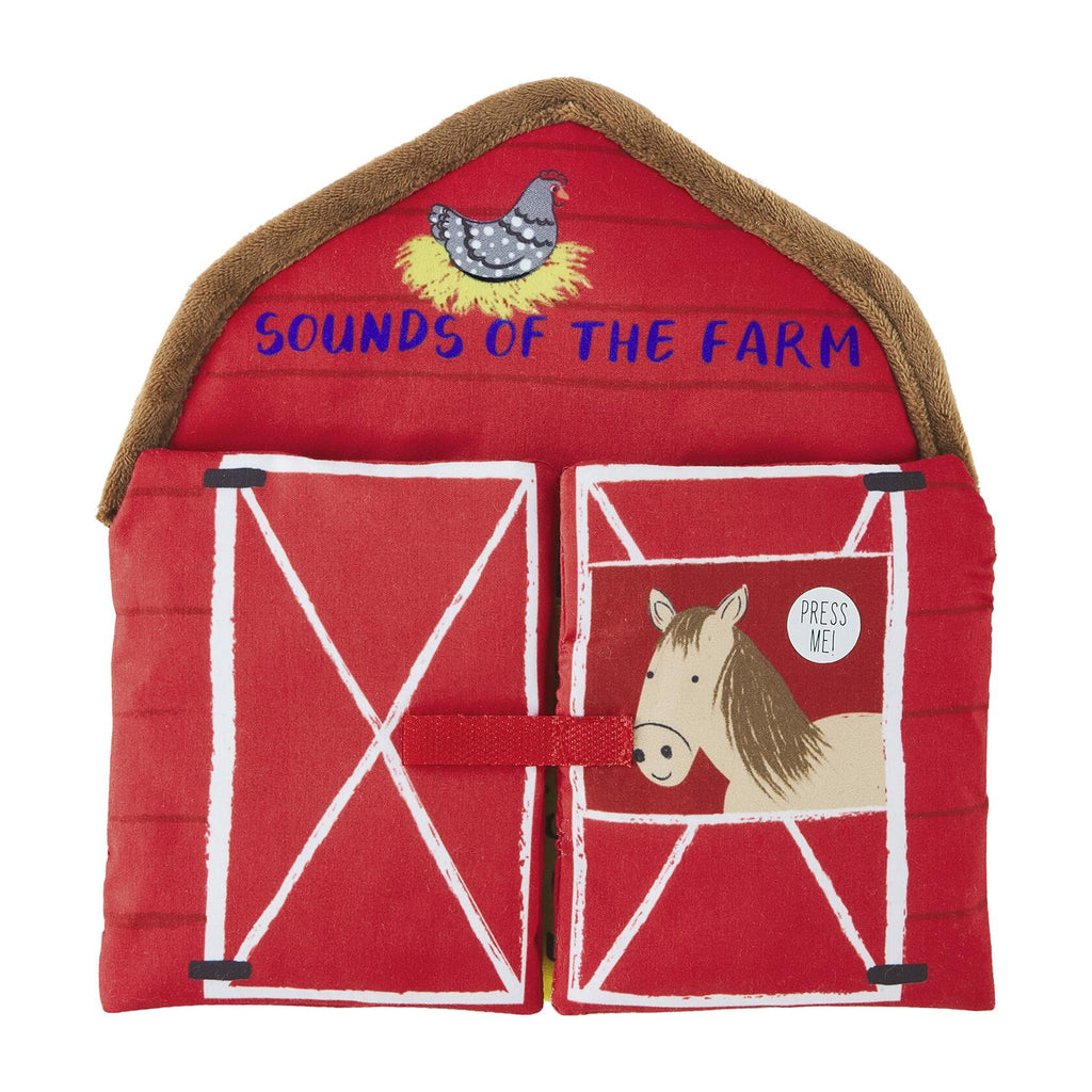[Like New] Mud Pie Children's Farm Sounds Book
